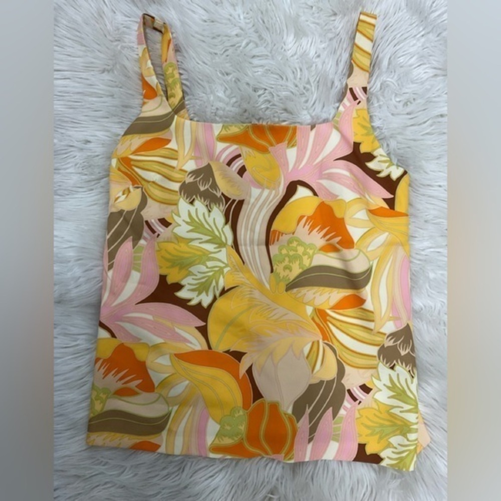 ZARA Floral Print Women's Top Size S